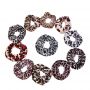 Different colors girls wholesale elastic scrunchy hair ties