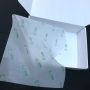 Custom white hair shipping box with logo for hair 