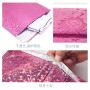 Pink holographic bubble mailers envelope bag custom for shipping