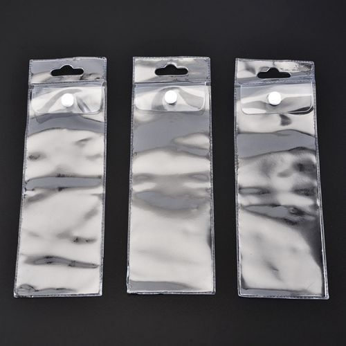 Custom clear plastic hair packaging bags for hair bundle