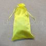 Custom Yellow Dust Satin Bag With your Logo