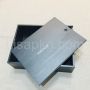 Black Wooden Box Clothing Box With Sliding Lid 