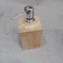 Custom wooden bamboo shampoo bottle Hand sanitizer bottle 