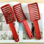 Custom red hair comb brush with your logo 