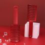 Custom red hair comb brush with your logo 