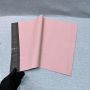 Custom plastic pink polymailer mailing bags for clothes boutique gifts hair wig beauty