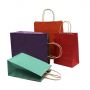 Custom logo kraft paper packaging food bags for coffee bread drink 