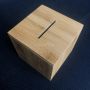 Custom handmade square bamboo box with cover 