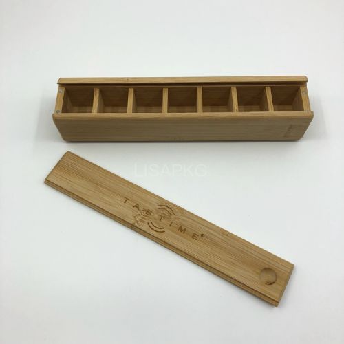 wooden bamboo box