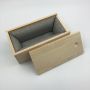 Custom wood wooden bamboo tea box with foam tray