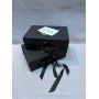 Custom luxury large black cardboard paper garment clothing gift packaging box