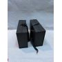 Custom luxury large black cardboard paper garment clothing gift packaging box