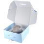 Custom printed shipping packaging hat box with insert tray 
