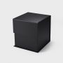 Custom black small square strong paper gift box for candle cup gifts candy