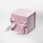 Custom black small square strong paper gift box for candle cup gifts candy