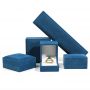 Wholesale Luxury Jewellery Box Packaging Custom Velvet Jewelry Packaging Bangle Earring Bracelet Necklace Ring Box Jewelry Box