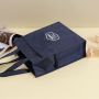 Custom Waterproof 600D Oxford cloth bag Large capacity training materials tutorial bag logo portable Oxford cloth document bag