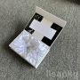 Custom white Magnet Flip Luxury Perfume Gift Packaging Paper Cardboard Magnetic Perfume Box with satin tray 