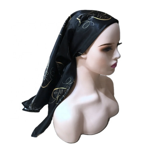 Custom Silk Satin Head Scarves