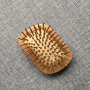 wooden needle airbag massage timber hair brush without handle